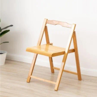 【AOTTO】免安裝楠竹折疊椅(陽台 室外 室內)