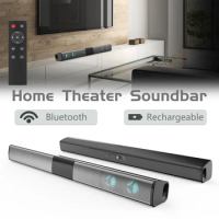 Wireless Sound Bar Bluetooth Hifi Speaker TV Home Theater Soundbar for 3.5mm RCA TV PC Car Output