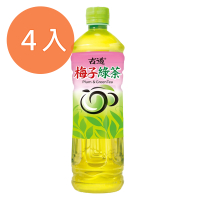 古道 梅子綠茶 550ml (4入)/組【康鄰超市】