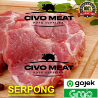 promo - kapsim babi / daging babi bagian lengan / pork arm roast mentah - frozen 1kg