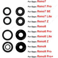 Back Camera Lens Glass For OPPO Reno 7 8 9 Pro Plus 7lite 8Lite 7SE 7Z 8Z 4G 5G Rear Main Camera Glass Lens with Sticker Glue