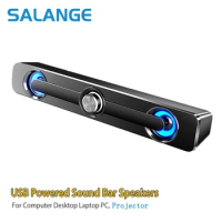 Salange Bluetooth Speaker SoundBar Wireless / Wired Stereo Speakers For Projector TV PC Laptop Computer Subwoofer Home Theater