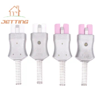 6mm IEC C8 Ceramic Wiring Industry Socket Plug High Temperature Connector Electric Oven Power Outlet 35A
