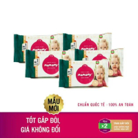 Khăn giấy Mamamy 30 tờ khăn giấy ướt bỏ túi lịch