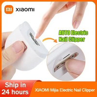 XIAOMI Mijia Electric Nail Clipper Cutter With Light Automatic Nail Trimmer Rechargeble Nail Grinding Care Tool For Baby Adult