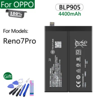 100% Original Battery BLP893 For OPPO Reno7 Pro 4400mAh High quality Replacement Batterie