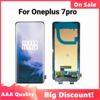 AAA 6.67" Original AMOLED Display For Oneplus 7pro 7T pro LCD Display Touch Screen LCD Panel For Oneplus 7 pro 7Tpro LCD Screen