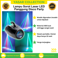 Lampu Sorot LED Laser Panggung 10W Disco Party Lightning Sound System