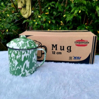Mug Gelas enamel 12 Timbangan