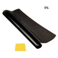 094D 1 Roll 50cmX3m 1/5/15/25/35 Percent VLT Window Tint Film Glass Sticker for Sun Shade Film for Car UV Protector Sticker F