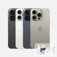 【Apple】B+級福利品 iPhone 15 Pro Max 512G 6.7吋(贈保護殼+保護貼+充電頭+充電線)