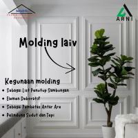 MOLDING PVC LAIV HIASAN DINDING DAN JENDELA