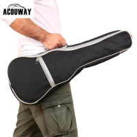 Acouway 21inch 23inch 26inch Ukulele Bag Case With 5mm Cotton Padding Soprano concert ukulele bag cover Hawaii Small Guitar Bag