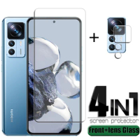 For Xiaomi Mi 12T Pro Glass For Mi 12T Pro Tempered Glass 9H HD Clear Transparent Screen Protector For Xiaomi 12T Pro Lens Glass
