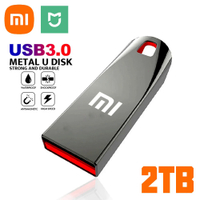 XIAOMI MIJIA Metal USB Flash Drive 2TB ความจุขนาดใหญ่แบบพกพา Pendrive USB3.0การถ่ายโอนไฟล์ความเร็วสูงหน่วยความจำกันน้ำ U Disk