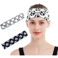 Sweatband Sports Headband 2024 Fashion Non Slip Yoga Gym Head Band Ball Shape Durable Elastic Hair Bandage Men