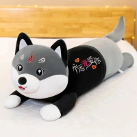 Boneka Guling Kucing Lying 60cm Berkualitas Tinggi