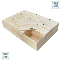 拼接床箱收納箱多功能實木箱榻榻加寬拼接床定製陽臺儲物木箱