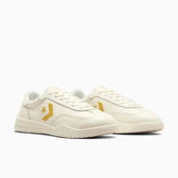 【CONVERSE】休閒鞋 男鞋 女鞋 低筒 皮革 RUN STAR TRAINER OX 白金 A12778C