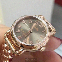 【COACH】COACH手錶型號CH00111(玫瑰金色錶面玫瑰金錶殼玫瑰金色精鋼錶帶款)