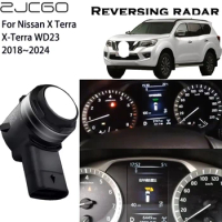 ZJCGO Original Sensors Car Parking Sensor Assistance Backup Radar Buzzer System For Nissan X Terra X-Terra WD23 2018~2024
