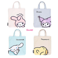 帆布短把手提袋-三麗鷗 Sanrio 日本進口正版授權