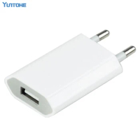 A+ Quality 1000pcs/Lot EU AC Travel USB Wall Charger for IPhone 7 6 Plus 5 4 Samsung Galaxy HTC XiaoMi Phone White
