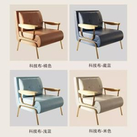 北歐折疊沙發床兩用單人小戶型辦公室午休午睡折疊床科技布