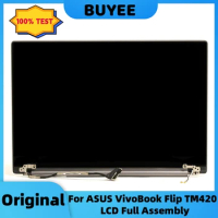 Full LCD Original For ASUS VivoBook Flip TM420 Laptop LCD Complete Assembly Display Screen Replacement