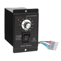 0.06KW 60W 220V single phase Induction gear motor Speed Controller 60W 220V Variable Speed Induction Gear Motor Controller