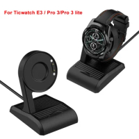 Charging Cradle Dock Adapter For TicWatch proX E3 pro 3 LTE Smart Watch USB Magnetic Charger Cable Stand For Ticwatch Pro 5