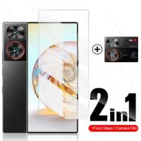 2In1 HD 9H Tempered Glass Full Cover Screen Protector Camera Glass For ZTE nubia Z60 Ultra Z60Ultra 5G NX721J 6.8" Safety Glass