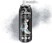 Body Glitter Body Glitter Spray Glitter Spray for Hair and Body Long-Lasting and Quick-Drying Silver
