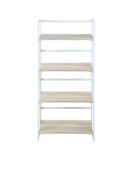 ชั้นเหล็กวางของ 4 ชั้น รุ่น ST281414WH สีขาว ขนาด 60 x 30 x 125 ซม.