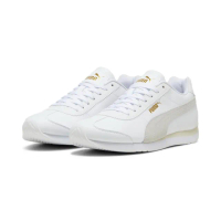 【PUMA】TURIN 3 GOLAZO 休閒鞋 男鞋 女鞋 白金(39749301)