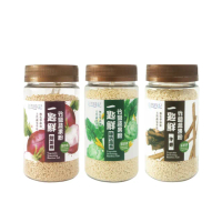 【自然時記】一匙鮮-竹鹽蔬果粉120gx3罐(綠色蔬菜/甜菜根/牛蒡 三款各一罐)