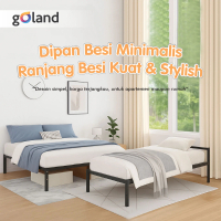Goland Basicbed Series Tatakan Divan Tempat Tidur Ranjang Besi Industrial
