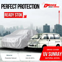 Cover Mobil / Sarung Mobil Zebra Espass merek DRIVIX Aman Untuk Mobil Putih