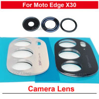 For Motorola Moto Edge X30 Back Rear Camera Big And Small Lens Replacement Part