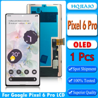 6.71" OLED For Google Pixel 6 Pro LCD Display Touch Screen Digitizer Assembly Replacement For Google Pixel 6Pro LCD GLUOG G8VOU