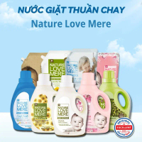 [CHÍNH HÃNG] Nước giặt xả thuần chay NATURE LOVE MERE nội địa Hàn Quốc an toàn cho bé dạng túi