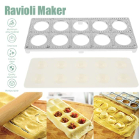 Ravioli Maker Ravioli Press Mold Italian Pelmeni Maker Mold Ravioli Maker Press Pasta Press Cutter Tool Meat Pie Dumpling Maker
