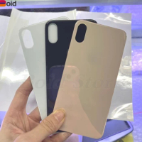 Big Hole Back Battery Glass Cover For iPhone X / XS / XS Max Rear Door Housing Case With Logo Replacement Parts
