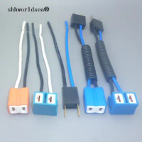 shhworldsea 1PCS H7 2 Pin H2 Headlight Replacement Repair Bulb Holder Connector Plug Wire Socket