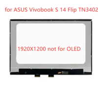 14.0'' LCD Touch Screen Digitizer Assembly for ASUS Vivobook S 14 Flip TN3402 TN3402Q TN3402QA TN3402YA 1920X1200