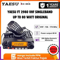 YAESU Ft 2980 Vhf 80 Watt Ft2980 Ft-2980 Radio Rig Yaesu FT 2980 Up To 80W Original Garansi