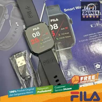 JAM SMARTWATCH PRIA WANITA FILA SW/35 ORIGINAL JAM FILA SW35 ORI JAM FILA SW 35 BLACK RUBBER STRAP N