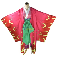 SBluuCosplay One Piece Wano Country Nico Robin Cosplay Costume Kimono