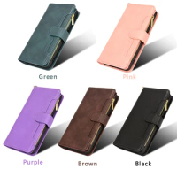 For Xiaomi Pocophone Poco X3 NFC Portable Zipper Bag Phone Case Poco X3 Pro Shockproof Multi-color Bag Phone Case
