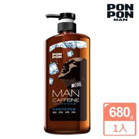 【澎澎MAN】咖啡因勁涼洗髮露-650g+30g